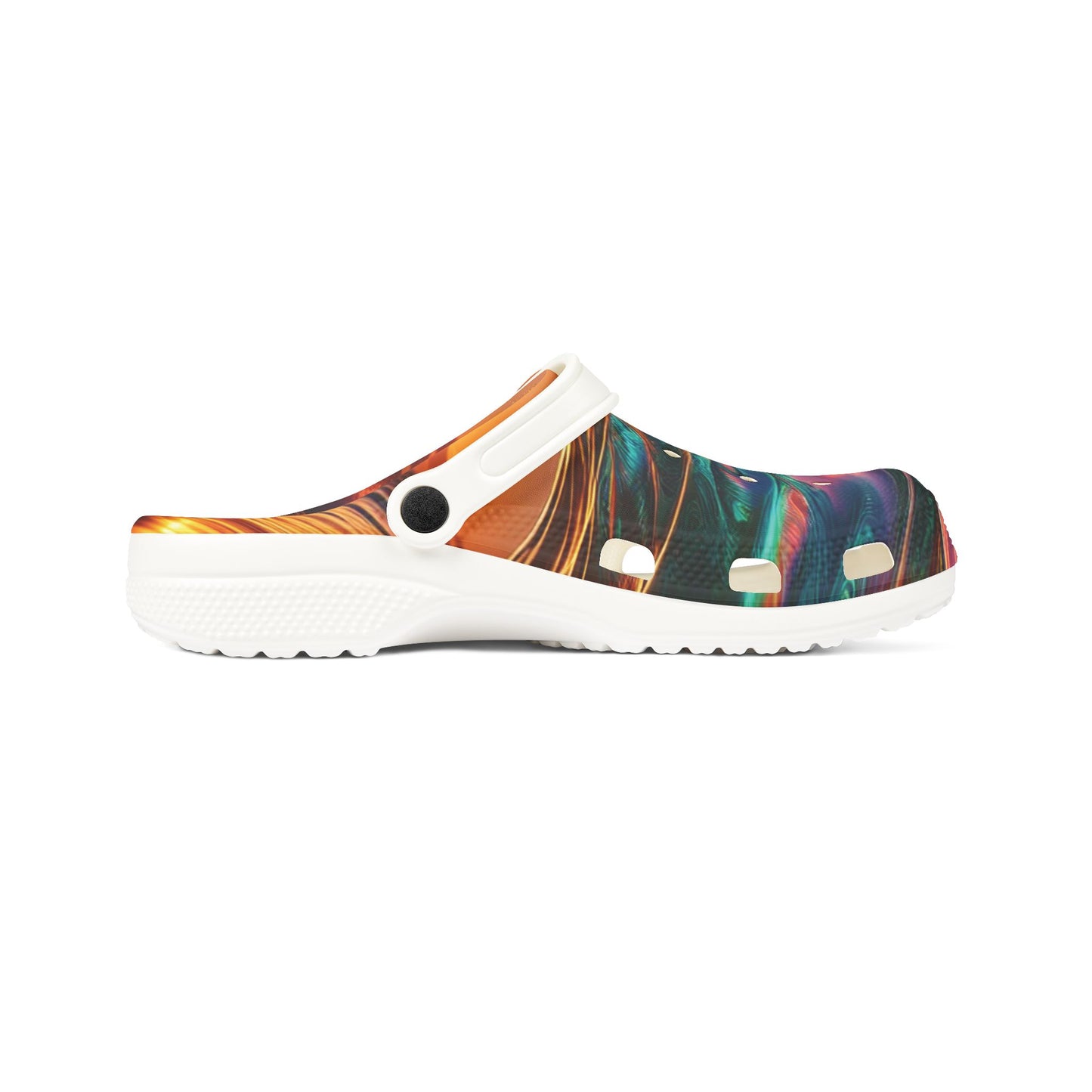 Vibrant EVA Foam Rubber Clogs - Colorful Casual Summer Shoes