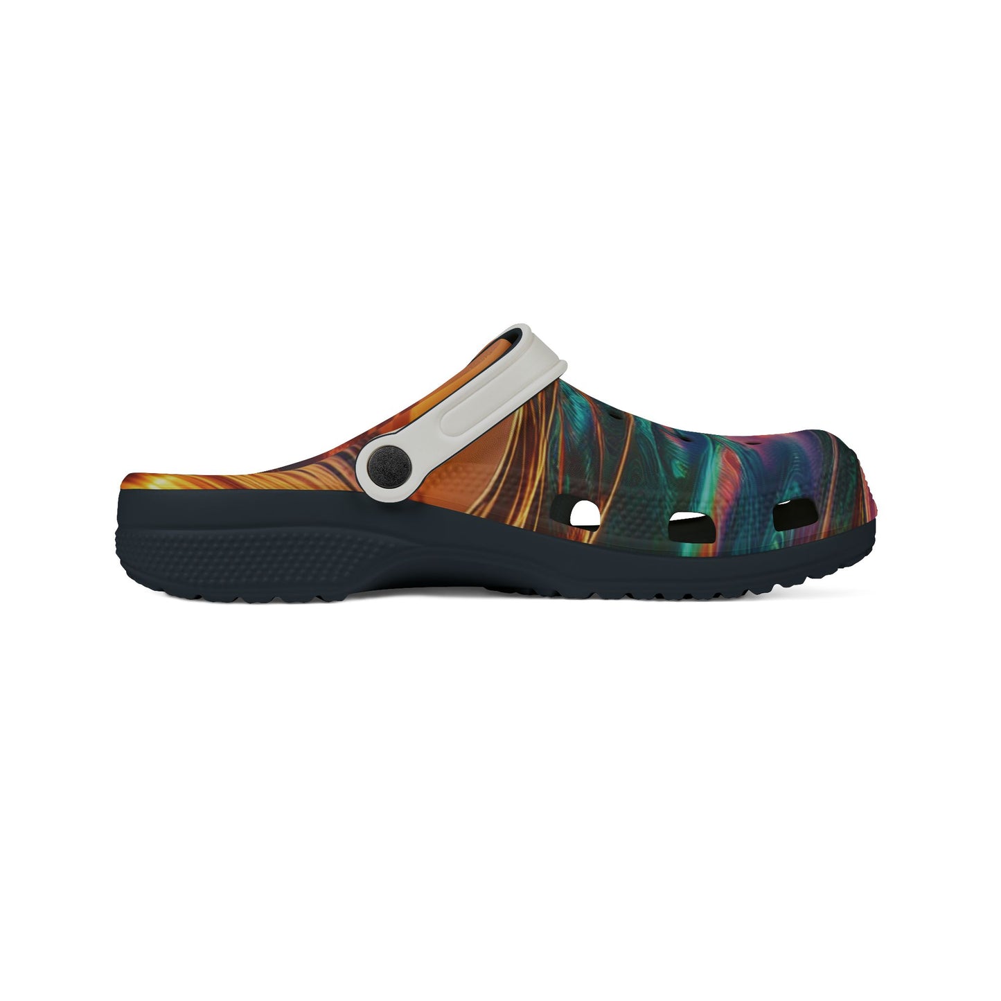 Vibrant EVA Foam Rubber Clogs - Colorful Casual Summer Shoes