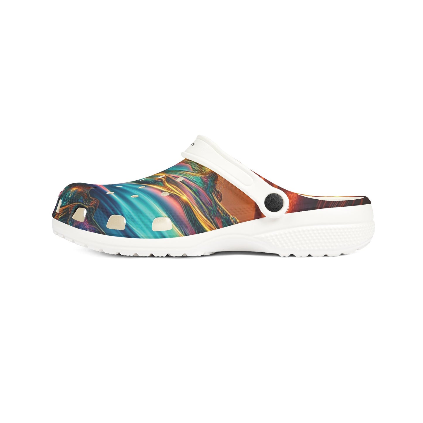 Vibrant EVA Foam Rubber Clogs - Colorful Casual Summer Shoes