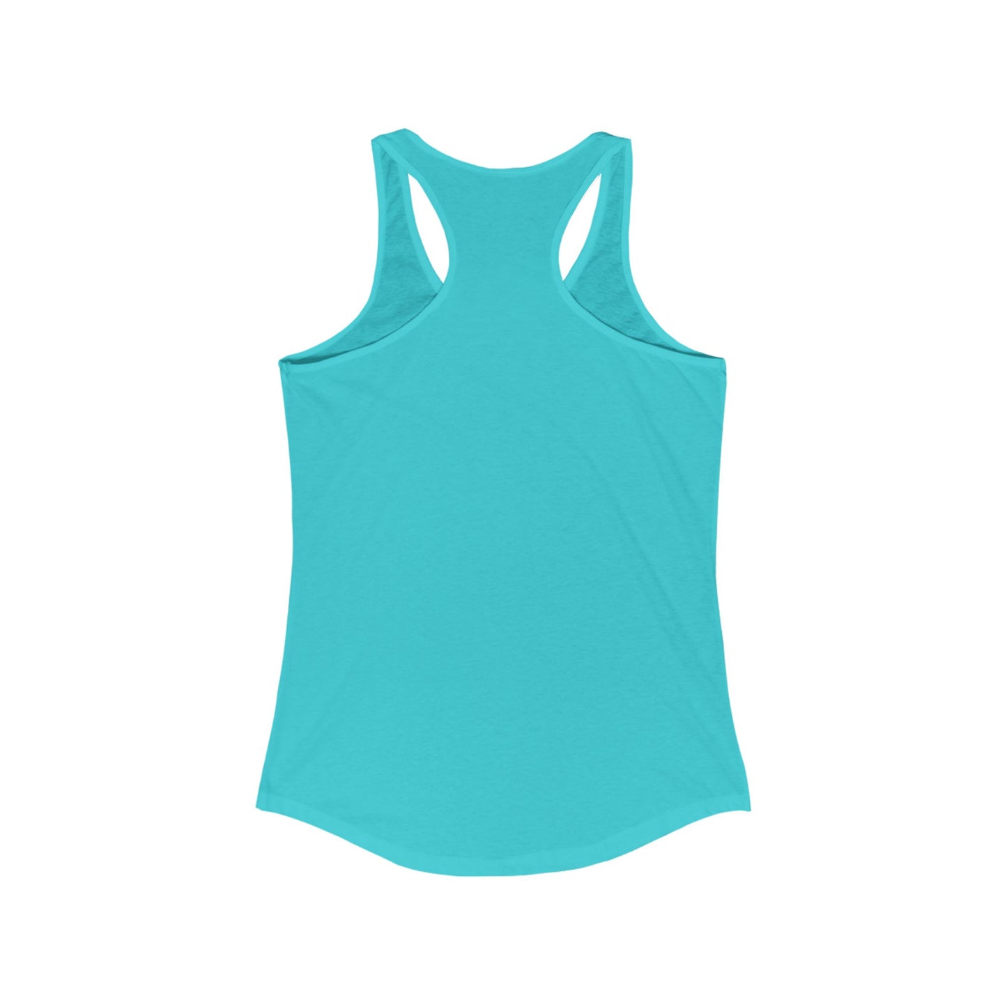 Sunset Wave Women's Racerback Tank - Vibrant Beach Vibe Tee