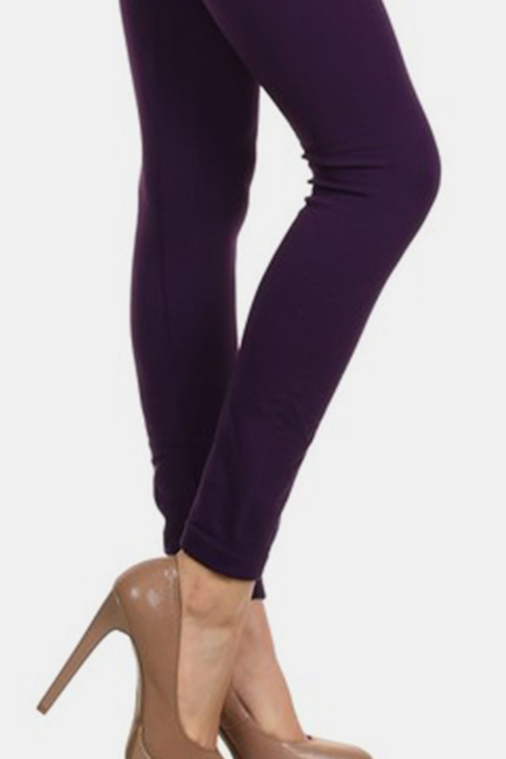 Yelete Seamless High Waist Fleece Leggings